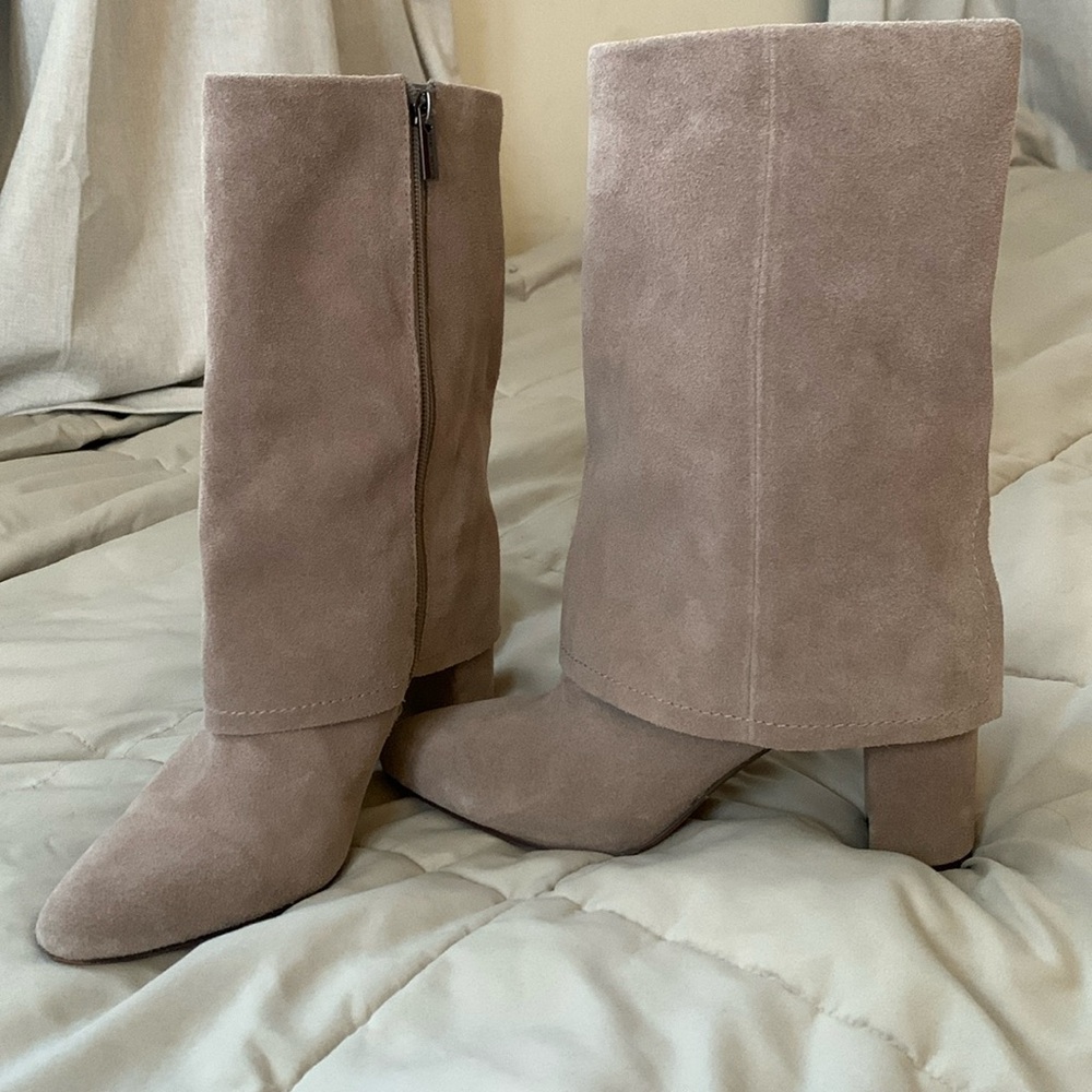 Vince Camuto Ceelah foldover suede boots